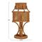 Hello Honey® 18" Rustic Rattan Vintage Reproduction Table Lamp, 2ct.